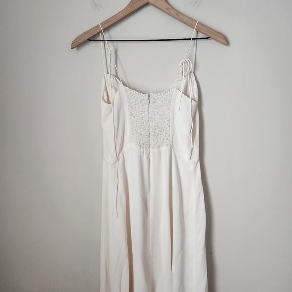 NWOT Reformation | Melita Bridal Wedding Maxi Dress Gown in Ivory - Size 10 - Picture 10 of 16